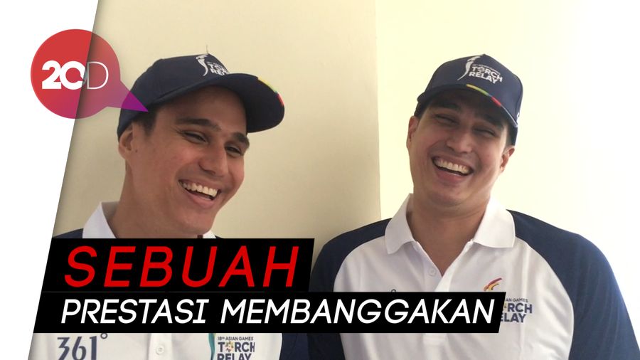 Cerita Marcel dan Mischa Chandrawinata Jadi Pembawa Obor