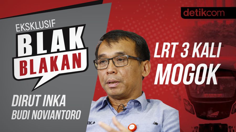 Blak-blakan Dirut INKA: LRT 3 Kali Mogok