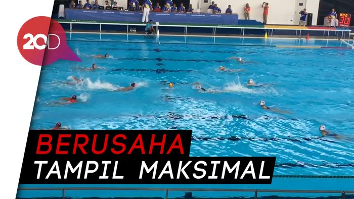 Laga Perdana Polo Air, Timnas Bertekuk Lutut di Hadapan Jepang
