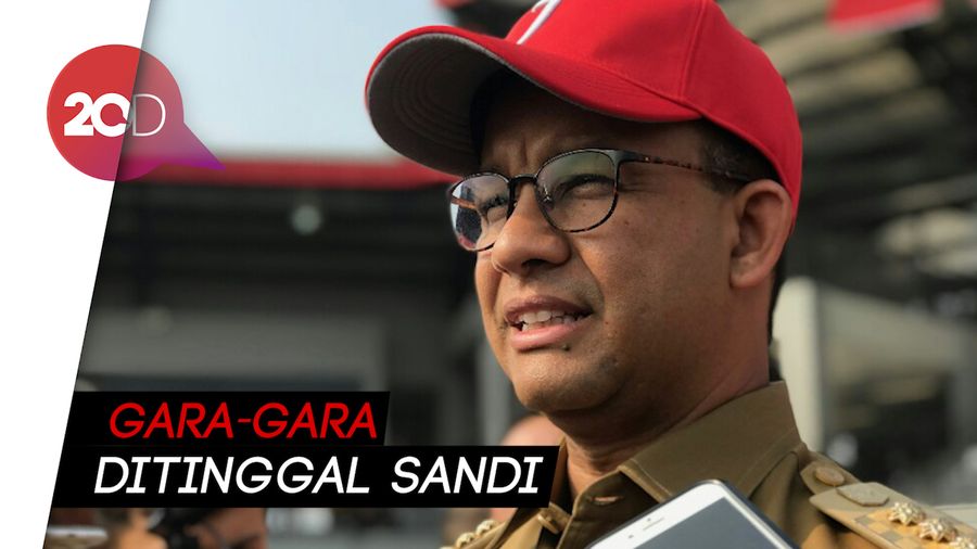 Lepas Obor Asian Games, Anies Singgung Sandiaga