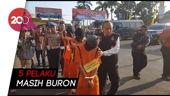 Horor Aksi Pembacokan di Sukabumi, 3 Pelaku Ditangkap  
