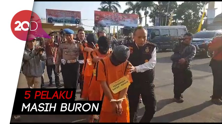 Horor Aksi Pembacokan di Sukabumi, 3 Pelaku Ditangkap  