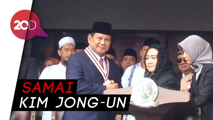 Prabowo Subianto Dianugerahi The Star of Sukarno 