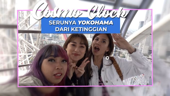 Melihat Kota Yokohama dari Ketinggian diatas Gondola Raksasa