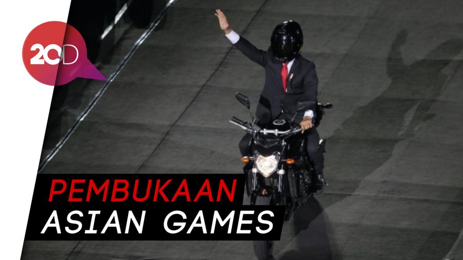 Ini Motor Paspampres yang Ditunggangi Jokowi