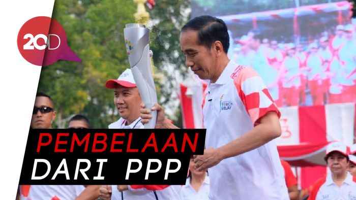 Jangan Lihat Obor Mati Jokowi Pakai Ilmu Klenik
