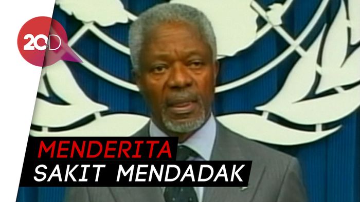 Mantan Sekjen PBB Kofi Annan Tutup Usia