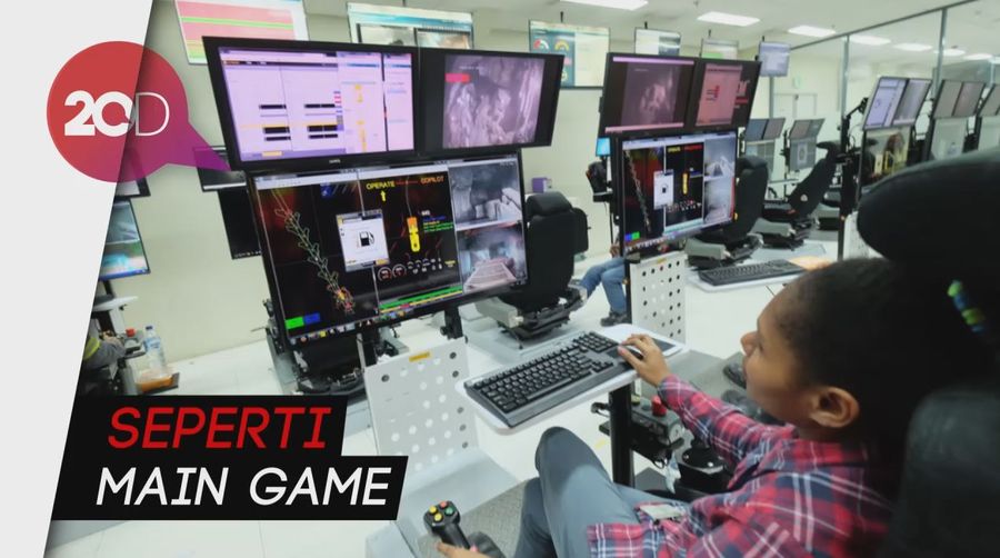Mengeruk Hasil Tambang Freeport Lewat Kendali Jarak Jauh