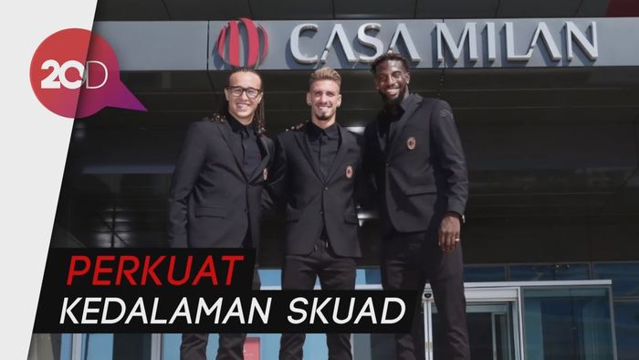  Milan Perkenalkan 3 Rekrutan Anyarnya