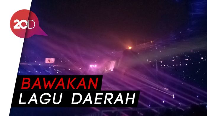 Pecah! Penampilan Para Penyanyi di Pembukaan Asian Games