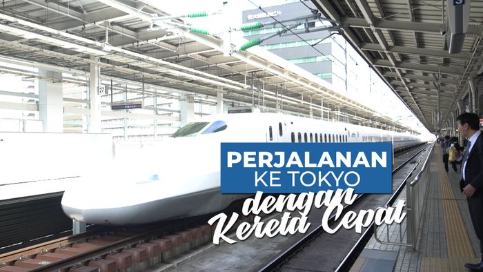 Mencoba Kereta Cepat Menuju Tokyo