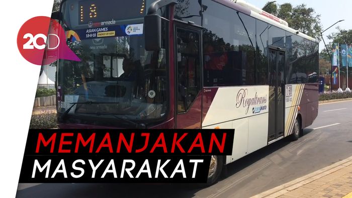 Ada Bus Pengantar Keliling GBK Selama Asian Games
