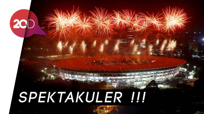 Ekspresi Takjub Pejabat Tanah Air di Pembukaan Asian Games