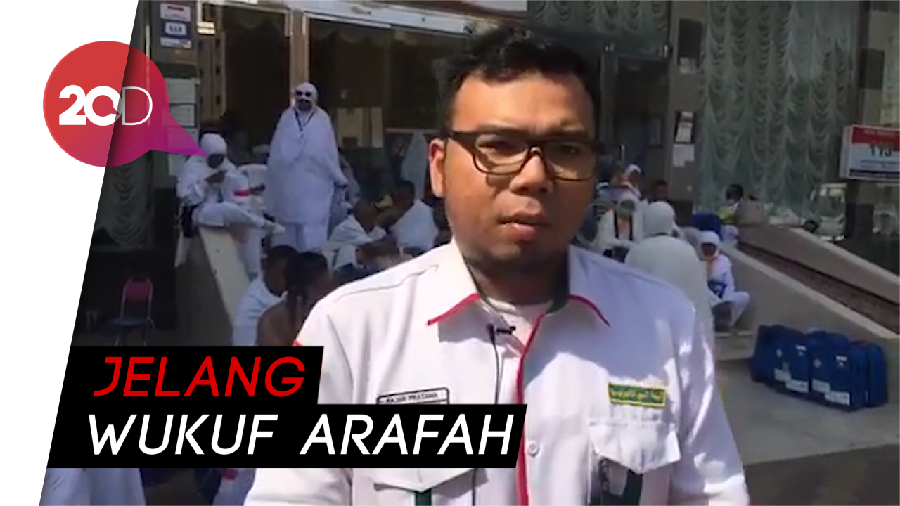 Jemaah Haji Mulai Bergerak ke Arafah