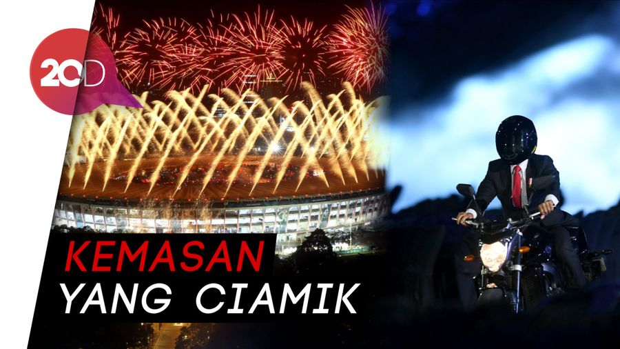 Komentar Opening Asian Games hingga Jokowi Naik Moge