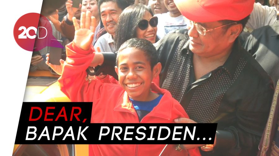 Mau Ketemu Presiden, Yohanes Ingin Minta Beasiswa