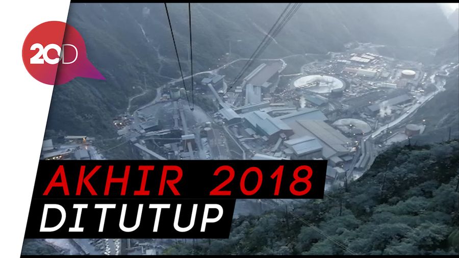 Menengok Tambang Grasberg Freeport Sebelum Ditutup