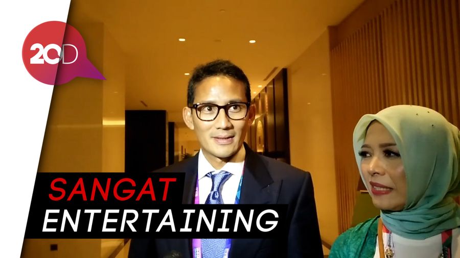 Sandiaga: Jokowi Keren Banget di Pembukaan Asian Games