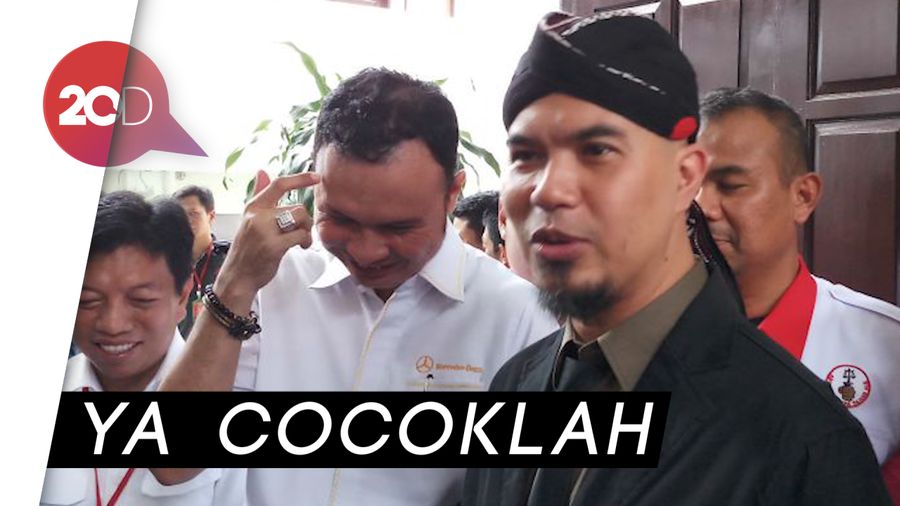 Kata Ahmad Dhani soal Farhat Abbas Jadi Jubir Jokowi