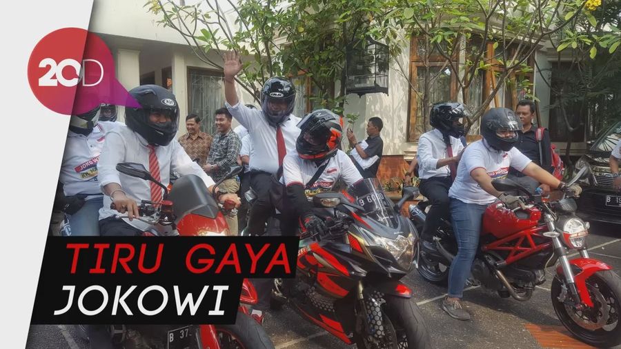 Naik Moge, Sekjen KIK Berangkat ke KPU untuk Lengkapi Berkas