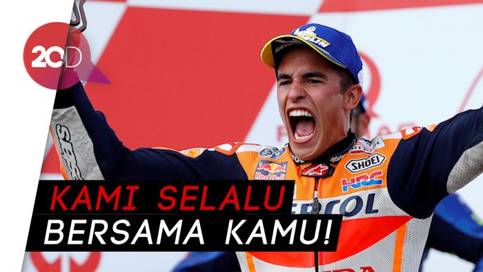 Netizen Heboh Baca Ungkapan Duka Marc Marquez Soal Gempa Lombok
