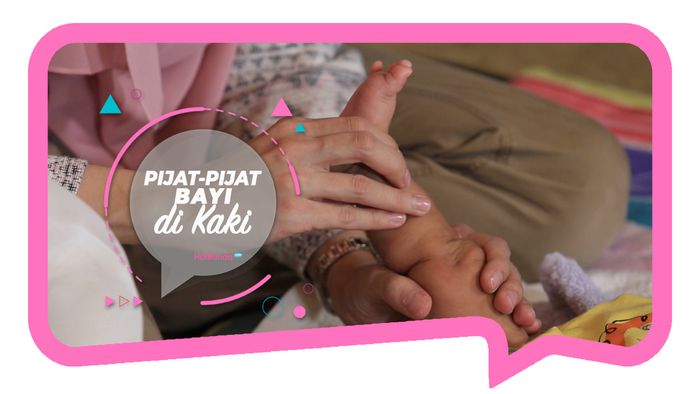 Teknik Pemijatan Bayi, Mulai Dari Kaki Hingga Kepala
