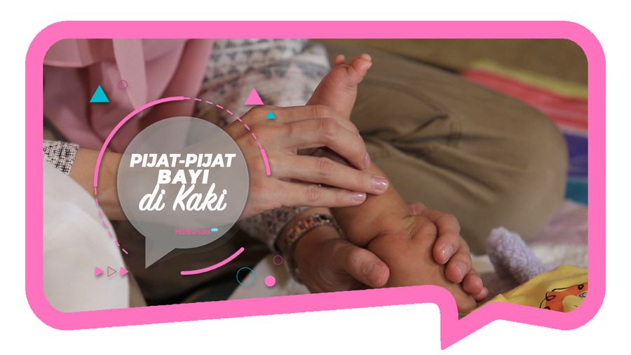 Teknik Pemijatan Bayi, Mulai Dari Kaki Hingga Kepala