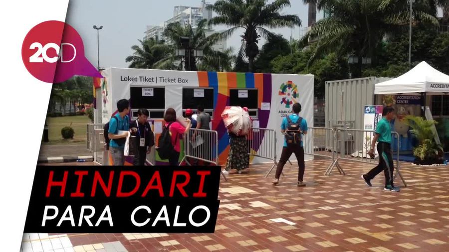 Ticket Box Asian Games di JIExpo Melompong, Tak Ada Antrean