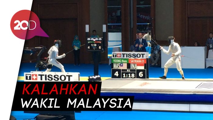  Atlet Anggar Indonesia Lolos ke 16 Besar Asian Games 2018