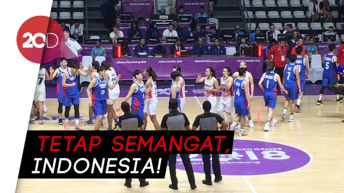 Basket Putri Indonesia Babak Belur Digebuk Taiwan