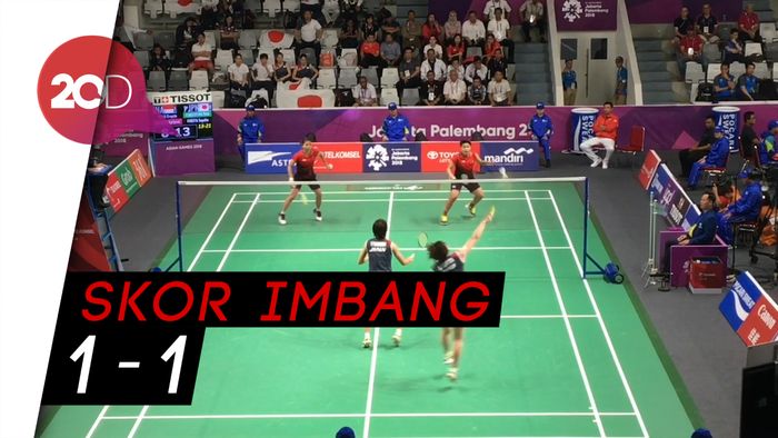Ganda Putri Bulutangkis Indonesia Keok Dua Set dari Jepang 