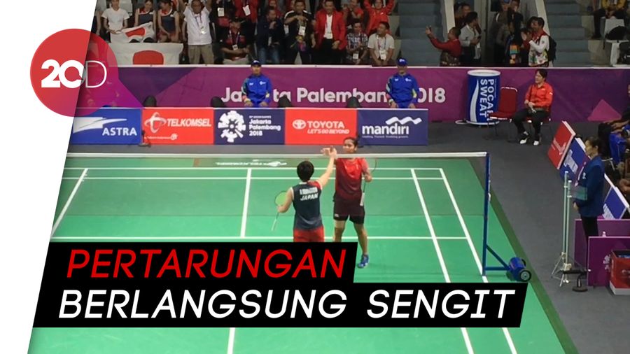 Gregoria Bawa Bulutangkis Putri Unggul 1-0 atas Jepang