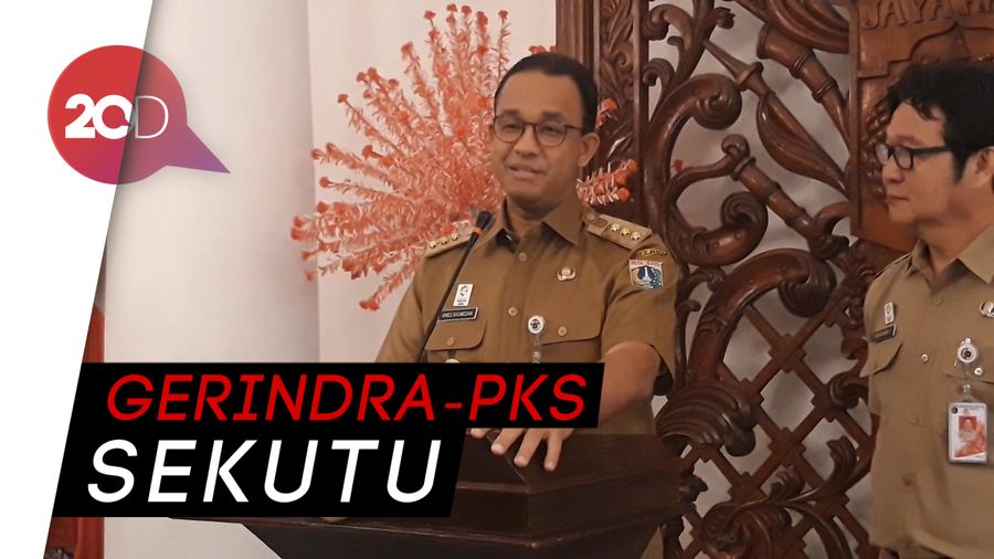  Ini Kata Anies soal Niat Gerindra Mengakuisisi Dirinya