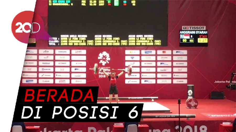 Lifter Sarah Anggraini Gagal Sumbang Medali Asian Games