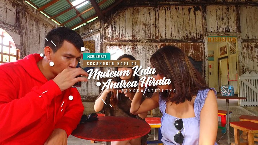 Menikmati Segelas Kopi di Museum Laskar Pelangi 