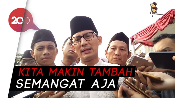 Elektabilitas Rendah, Sandi: Survei Biasanya Buat Giring Opini