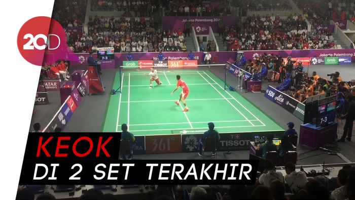 Jonatan Christie Kalah, Indonesia Tertinggal 1-2 dari China