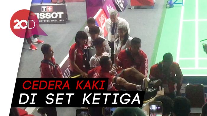 Satu Kaki Ginting Tak Mampu Bawa Indonesia Ungguli China