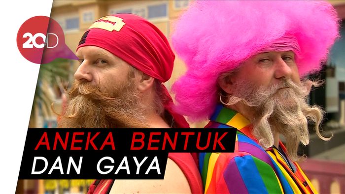 Unik! Ada Kontes Adu Model Jenggot di Inggris