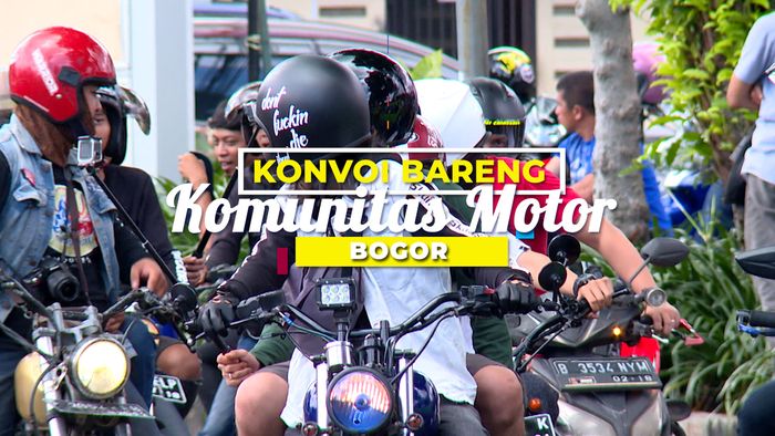 Asyiknya Keliling Bogor Bersama “Geng Motor”