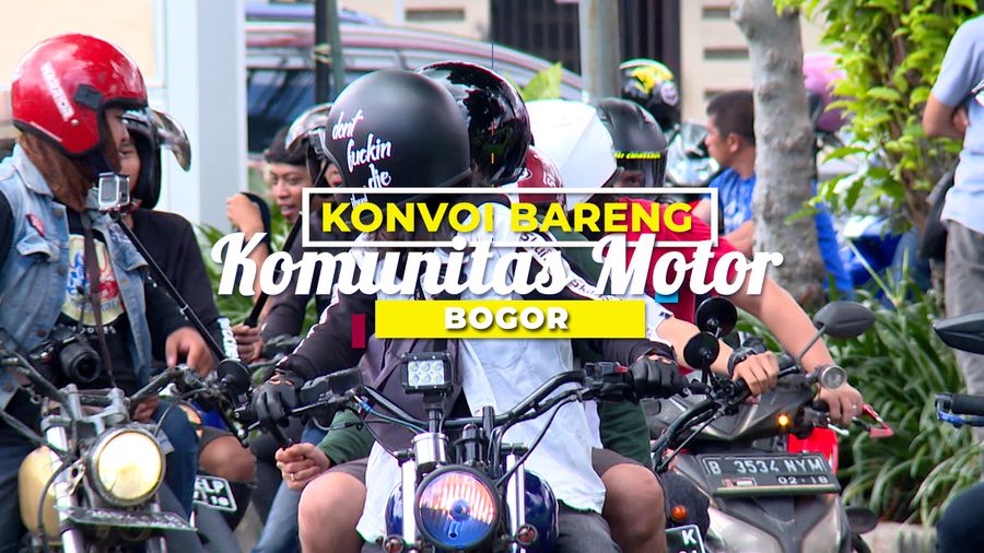 Asyiknya Keliling Bogor Bersama “Geng Motor”