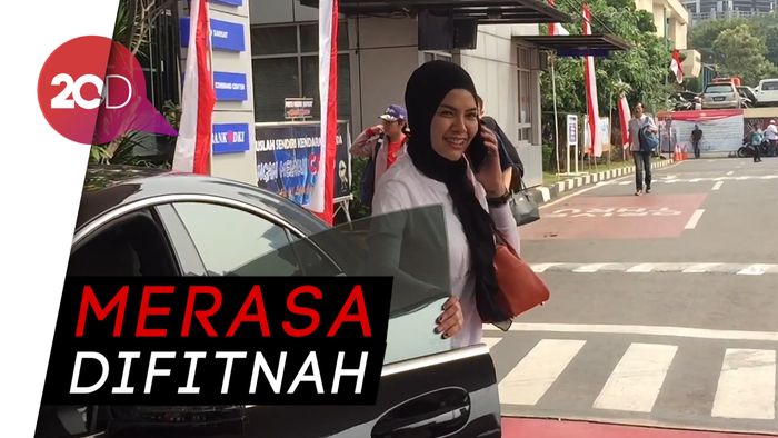 Datangi Polda, Nikita Mirzani Kembali Laporkan Sam Aliano