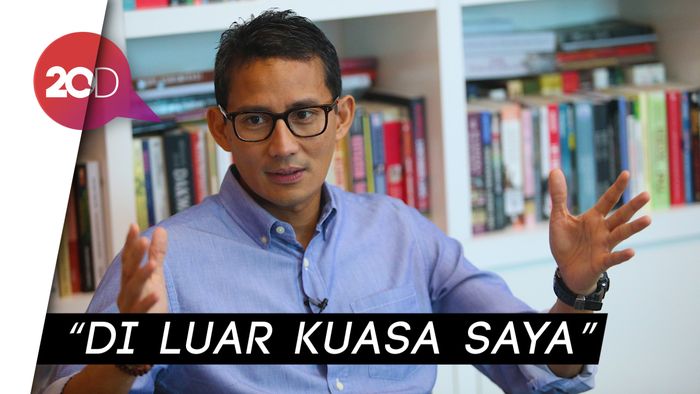Dituding Ingkar Janji karena Tinggalkan DKI, Apa Jawaban Sandi?