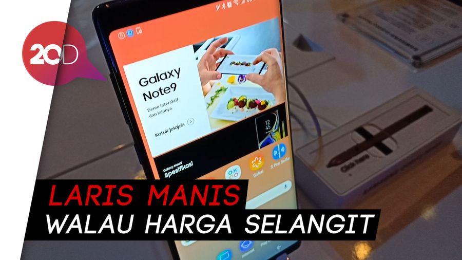 Galaxy Note 9 Dua Kali Lebih Laris dari Note 8