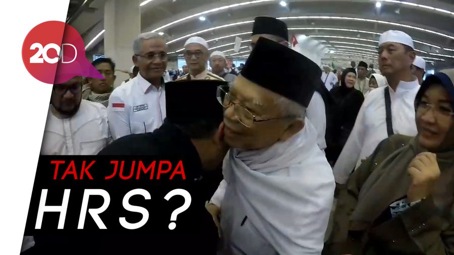 KH Ma’ruf Amin Jumpa Menag di Mekah