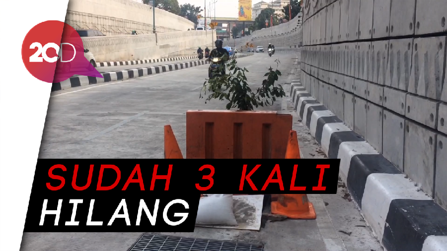 Lagi! Tutup Gorong-gorong Underpass Mampang Raib