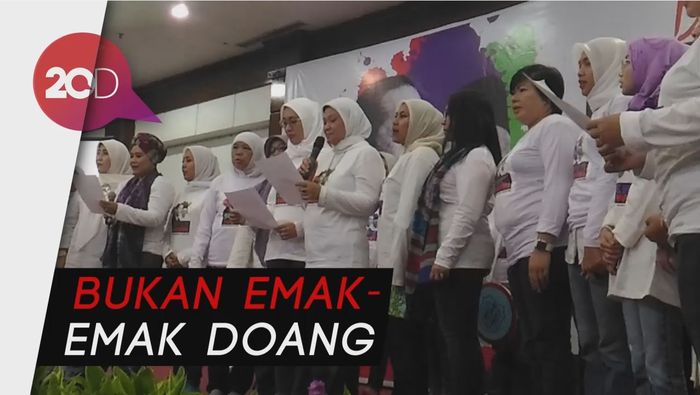 Relawan Super Jokowi Tak Ingin Dianggap Gerakan Emak-Emak