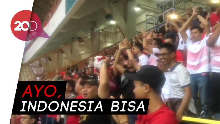 Bikin Merinding! Euforia Suporter Usai Timnas Koyak Gawang UEA