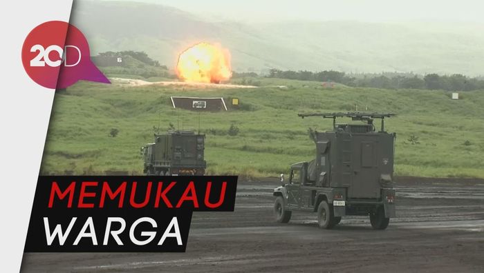 Jepang Pamer Kekuatan Tempur