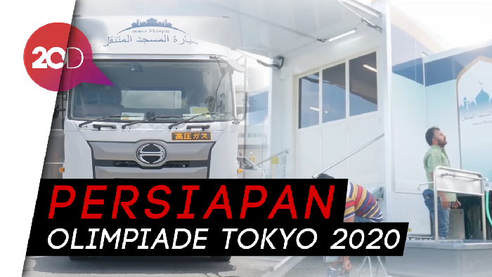 Keren! Jepang Sulap Truk Jadi Masjid Berjalan